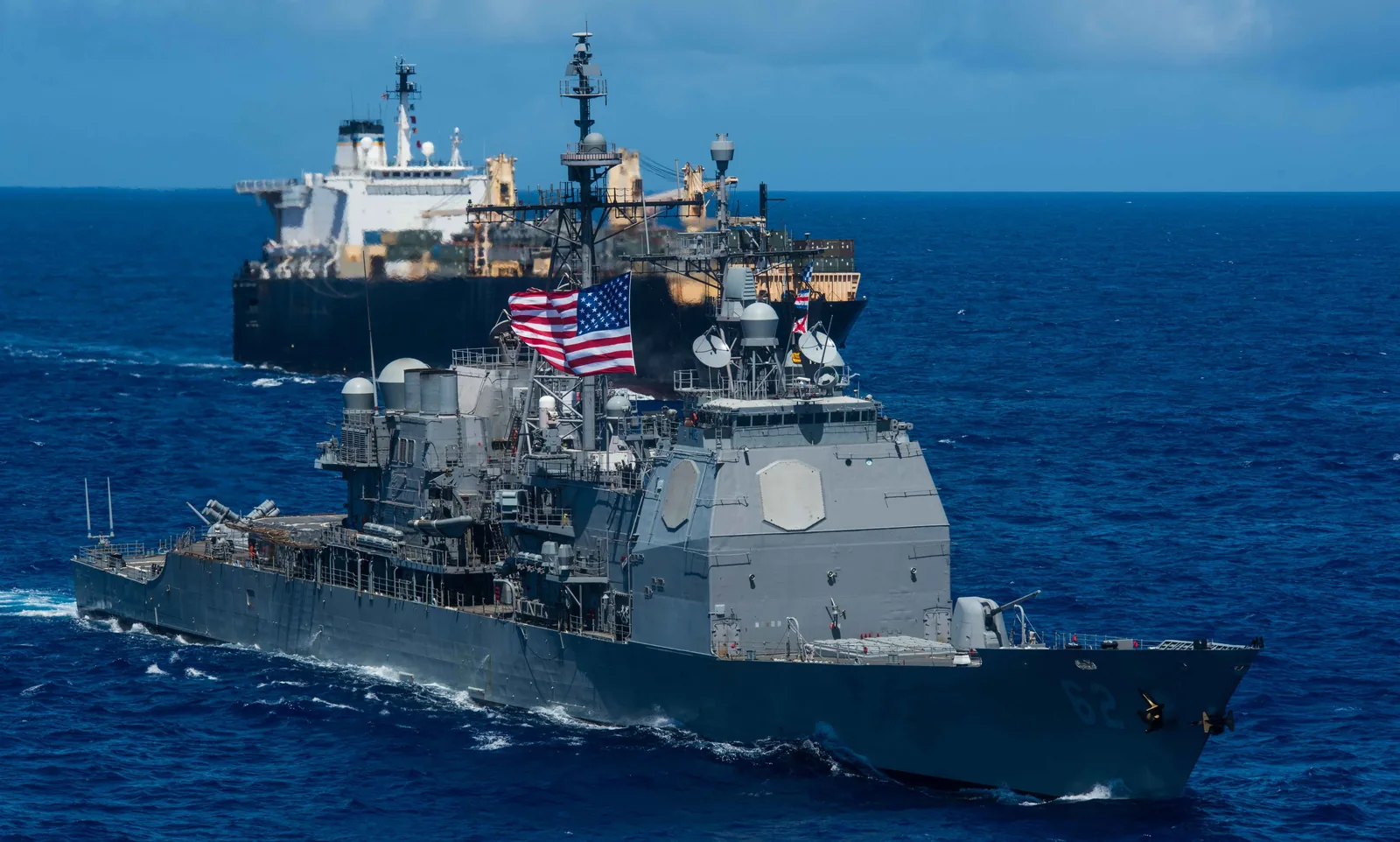 US escorts commercial ship through Hormuz by March 31?