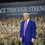 Trump announces end of military operations against Iran by ...?