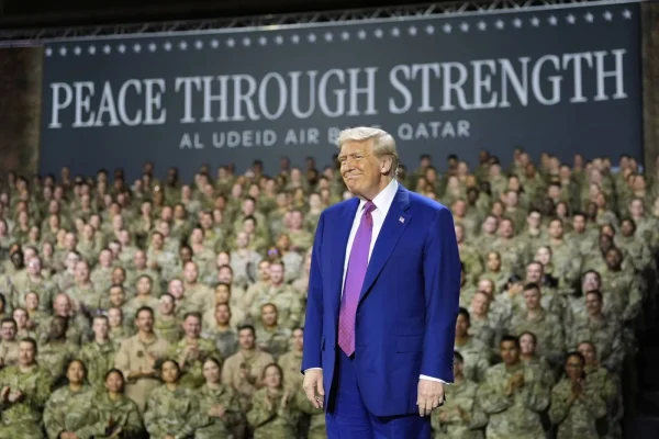 Trump announces end of military operations against Iran by ...?