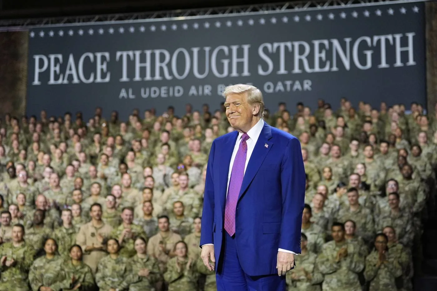 Trump announces end of military operations against Iran by ...?