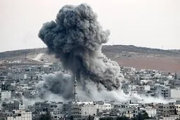 How many times will the US strike Somalia in March?