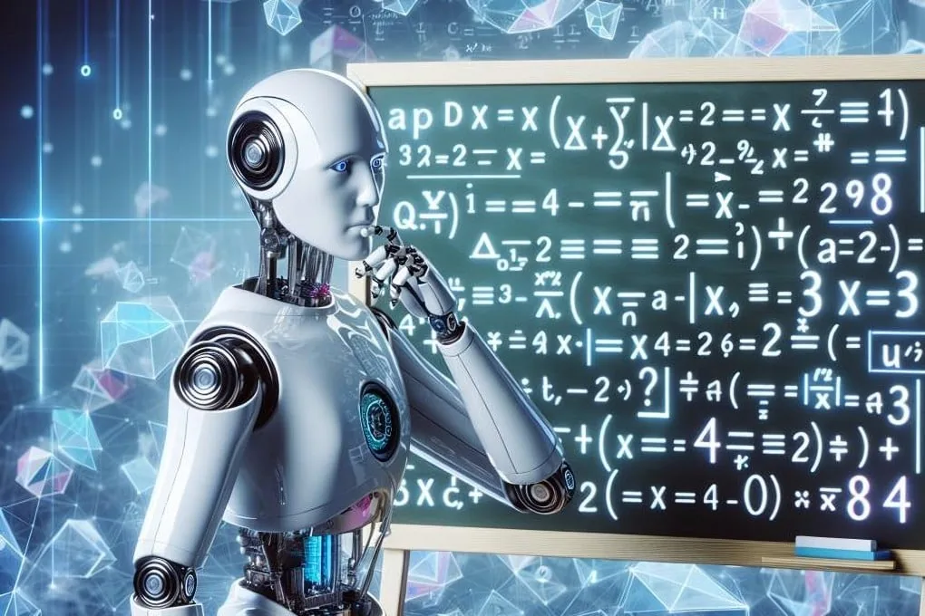Which company will have the best AI model for math on March 31?